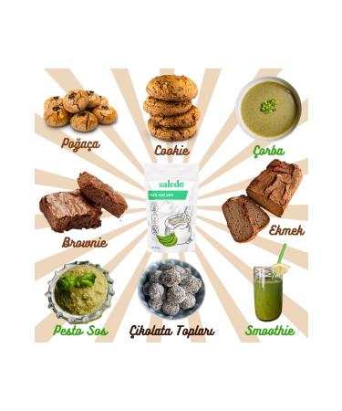 saledo Gluten Free Green Banana Flour 2 X 300 gr Additive-Free Natural Vegan - Buy Online on GoSupps.com