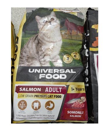 Universal Cat Food with Salmon 3 Kg
