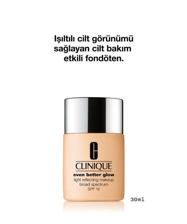Clinique WN 04 BONE - INTENSE CONCEALER GLOW MAKEUP SPF 15 FOUNDATION