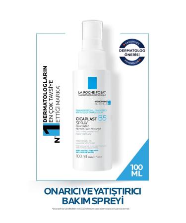 La Roche Posay CICAPLAST BAUME B5 REPAIR CARE SPRAY Skin barrier repair face and body care spray-100 ML