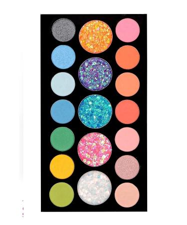Serashine 19' Matte and Glitter Eyeshadow Palette R845