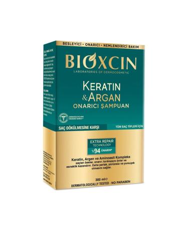 Bioxcin Keratin and Argan Repair Shampoo 300 ml-MFREYON00929