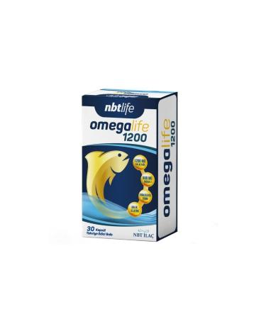 Nbt Drug NBT Life Omegalife 1200 Mg 30 Capsules