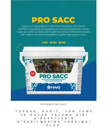 REVA Reformix Pro Sacc Animal Milk-Vitamin-Mineral Supplement 10 KG Bucket