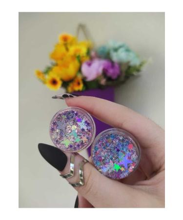 Serashine Glitter Eyeshadow Glitter Gel Face and Body Glitter Set Shiny Glitter