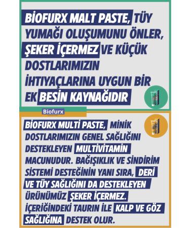 Biofurx Malt & Multi Paste - Double Advantage Pack (Anti Hairball + Multivitamin) - Buy Online on GoSupps.com