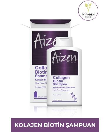 Aizen Collagen Biotin Shampoo - 400 Ml.