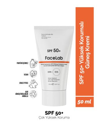FaceLab High Protection Spf 50+ Anti-Spot Sunscreen 50 ml