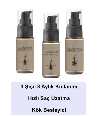 roc rochers Unisex Fast Hair Growth Serum & 3 Bottles & Hair Loss & Herbal Complex