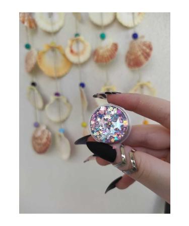 Serashine Shiny Glitter Gel Eyeshadow Glitter Glitter Hair and Body Glitter Starry - Magic Stars - Buy Online on GoSupps.com