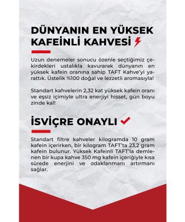 TAFT Coffee Co. 2-Pack Taft High Caffeine Filter Coffee 250gr. - Buy Online on GoSupps.com