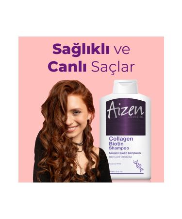Aizen Collagen Biotin Shampoo - 400 Ml. - Buy Online on GoSupps.com