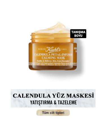 Kiehl's CALENDULA MAR GOLD EXTRACT SOOTHING & MOISTURIZING MASK 28 ML DEMBA2084
