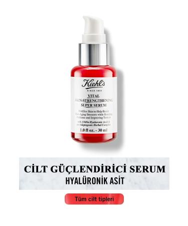 Kiehl's VITAL HYALURONIC ACID SKIN BARRIER REPAIRING SERUM 30 ML KEYON1989