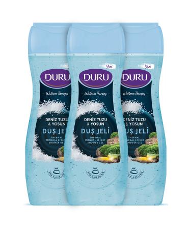 Duru Wellness Therapy Sea Salt & Algae Shower Gel 3x450ml
