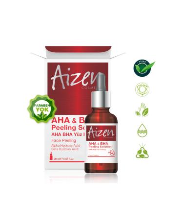 Aizen Aha & Bha Face Peeling - Revitalizing - Moisturizing - 20ml - Buy Online on GoSupps.com
