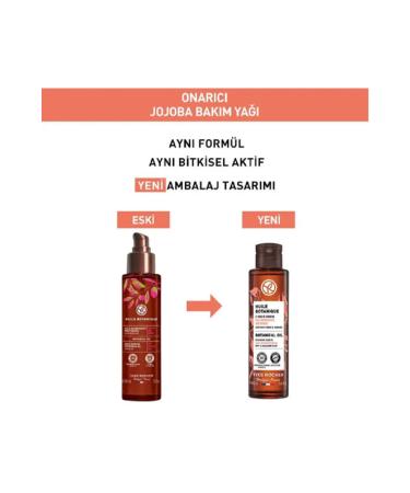 Yves Rocher Repairing Jojoba Care Oil / Huile Botanique 100ml - Buy Online on GoSupps.com