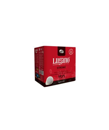 Lugano Caffe Strong Capsule Coffee 150*7 gr - Buy Online on GoSupps.com