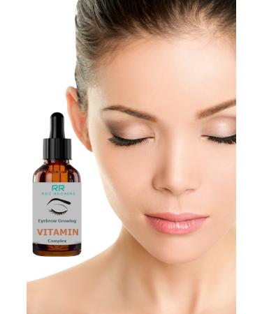 roc rochers How Many Vitamins & Eyebrow & Eyelash Growth & Natural Formula & Fast Effect & Vitamin Complex - Buy Online on GoSupps.com