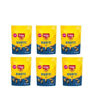 Schar Nigotti 40 g. Black Cumin Gluten Free Mini Crackers 6 Pieces