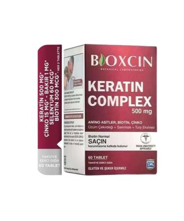 Bioxcin Keratin Complex Tablet Supplementary Food 60 Tablets - Buy Online on GoSupps.com