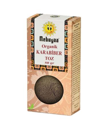 NEBUYAA Organic Black Pepper Powder 50 Gr