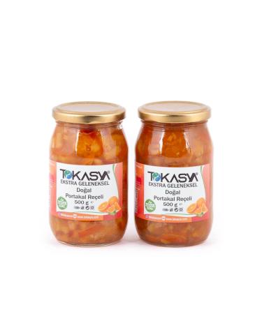 tokasya Natural Orange Jam 500 G (2 JAR)