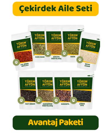 G l ehre Y rem Afyon Region Specific Core Family Spice Set | 783Gr.