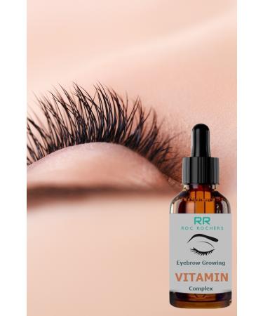roc rochers How Many Vitamins & Eyebrow & Eyelash Growth & Natural Formula & Fast Effect & Vitamin Complex - Buy Online on GoSupps.com