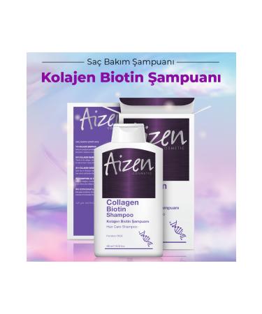 Aizen Collagen Biotin Shampoo - 400 Ml. - Buy Online on GoSupps.com