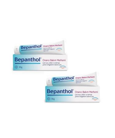Bepanthol Repairing Care Ointment for Very Dry Skin and Irritated Areas 30 Gr X 2 Pieces