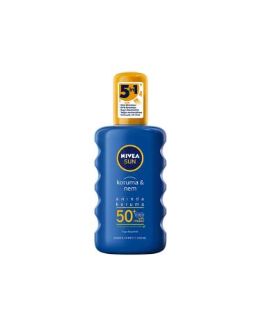 NIVEA Sun Protection & Moisture Sun Lotion Spray 50+ 200ml
