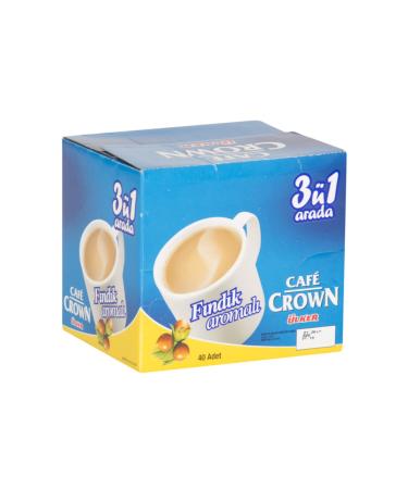 Ulker Cafe Crown 3 in 1 Hazelnut 40*18 G