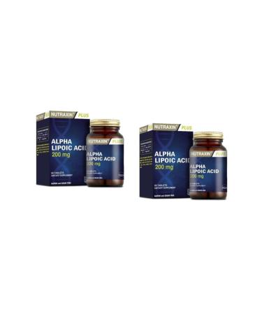 Nutraxin Alpha Lipoic Acid 60 Tablets 2 Pieces