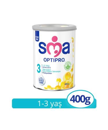 SMA Optipro 3 400 gr 1-3 Years Follow-On Milk (2-PIECE)