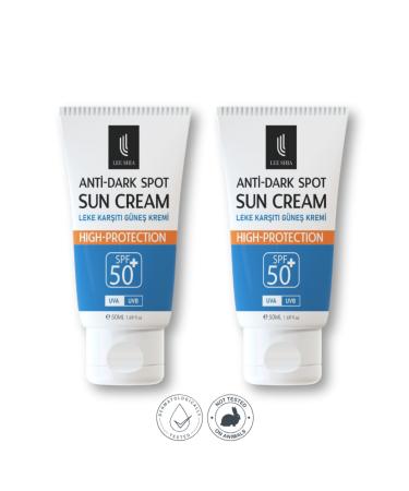 Lee Shia 2-Piece Anti-Spot SPF 50+ High Protection Sunscreen 2x50 ml