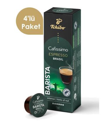 Tchibo Espresso Brasil 10 Capsule Coffee x 4 packs