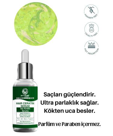 Muwest Natural Keratin Care Oil Serum for Extremely Damaged Hair - Buy Online on GoSupps.com