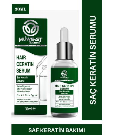 Muwest Natural Keratin Care Oil Serum for Extremely Damaged Hair