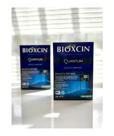 Bioxcin Quantum Shampoo for Oily Hair 300 ml x 2 Pieces
