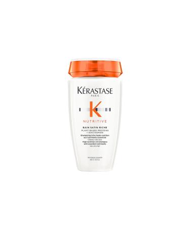 Kerastase Nutritive Bain Satin Riche- Nourishing Repairing Intensive Moisturizing Shampoo with Niacinamide 250 ml