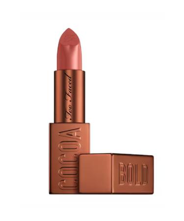 Too Faced Chocolate Chip Cocoa Bold Lipstick 3.3 G
