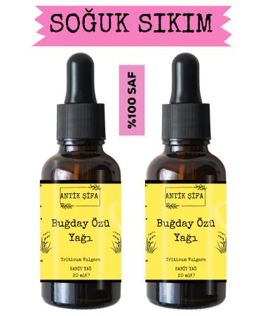 Ancient Healing 0 Pure Wheat Germ Oil - (2 X 20 ML)