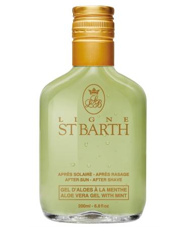 ST BARTH Mint Aloe Vera Intensive Moisturizing and Calming Gel for Face and Body 200 ML