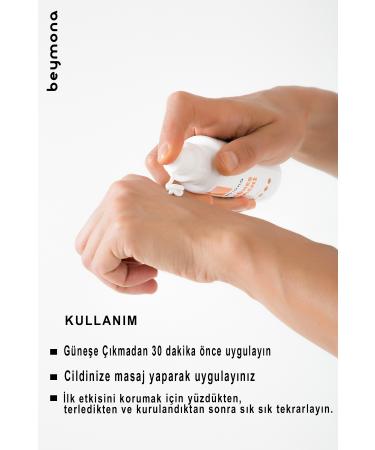 Beymona 50spf+ Very High Protection Face and Body Sun Cream 100ml - Buy Online on GoSupps.com