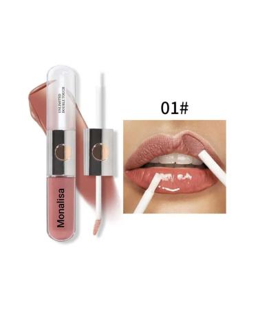 monalisatoka Liquid Lipstick - Unlimited Double Touch 103 Natural Rose 6 ml