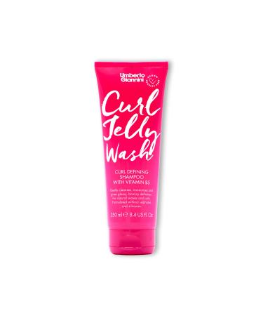 Umberto Giannini Curl Jelly Wash Shampoo Vitamin B5 Vegan Shampoo 250ml