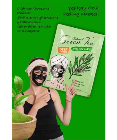 qualityworld 3 Pieces Blackhead Mask Series 20 Gram Natural Green Tea Cure Spreadable Face Mask - Buy Online on GoSupps.com
