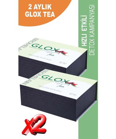 GLOX Bromelain Difference & Metabolism Regulating Fast Weight Loss Herbal Detox Tea 120 Pieces - Buy Online on GoSupps.com