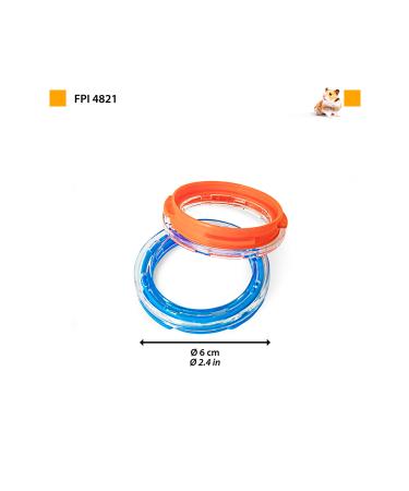 Ferplast FPI 4821 Hamster Tunnel Joining Piece Set of 2 - Buy Online on GoSupps.com